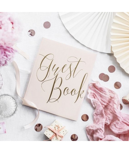 Livre d'or rose