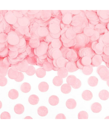 Confettis rose pâle