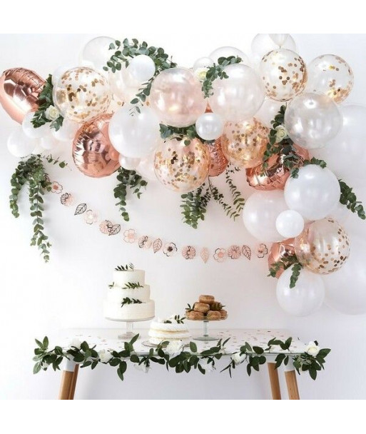 Guirlande de ballons Arche de ballons en kit - Rose Gold