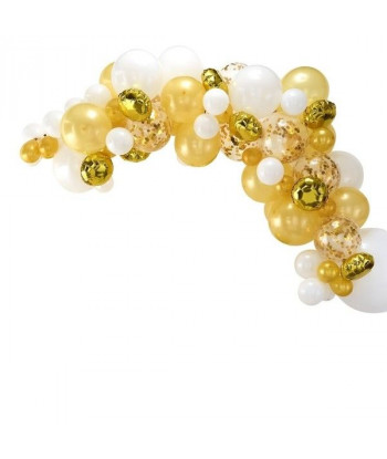 Guirlande de ballons en kit - Or