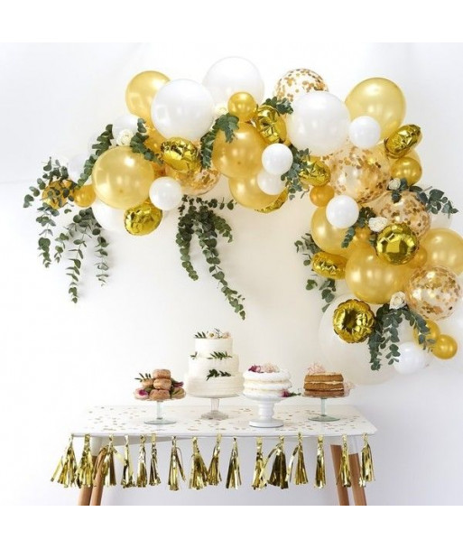 Guirlande de ballons en kit - Or