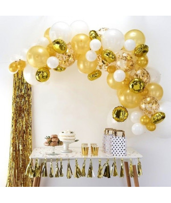 Guirlande de ballons en kit - Or