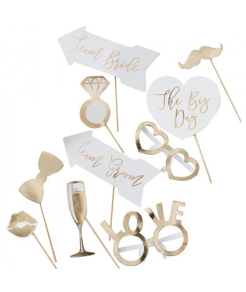 Accessoires photobooth mariage