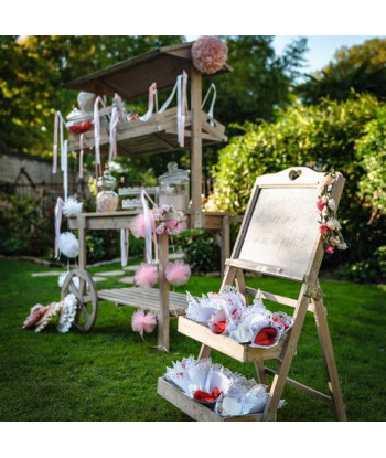 Headband fleurs accessoires cheveux mariage EVJF