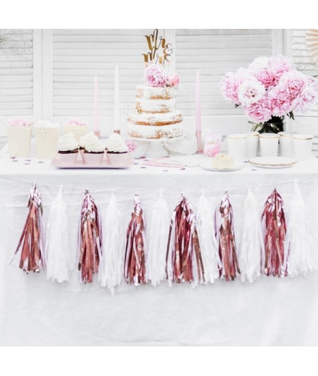 Guirlande tassel blanche