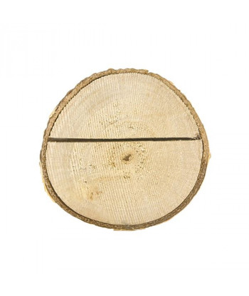 Rondins de bois Marque places (par 10)