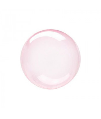 Ballon bulle transparent - pastel  - 45 cm