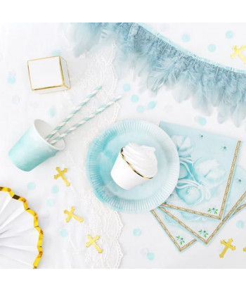 Boîtes cadeaux - blanc et or (par 10)