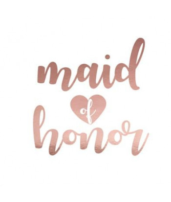 Tatouages temporaires EVJF - rose gold