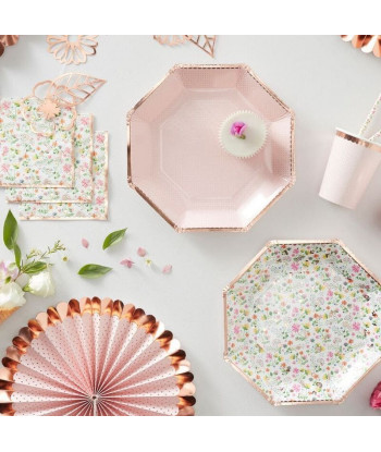 Assiettes jetables Liberty (par 8)