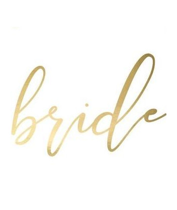 Tatouages éphémères EVJF - or