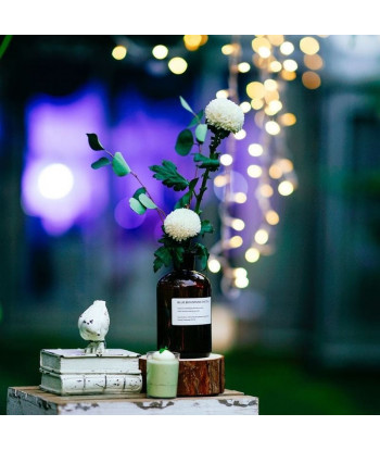 Bouteille en verre ambré