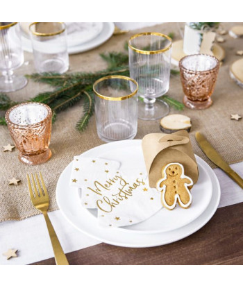 Photophores vintage rose gold x4