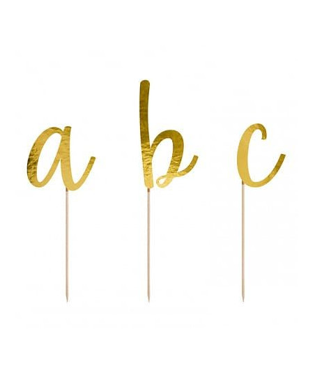 Cake topper alphabet - or