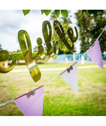 Guirlande baby shower fille