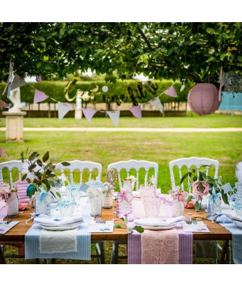 Guirlande baby shower fille