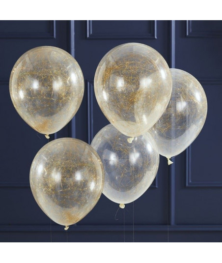 Ballons confetti heveux d'anges