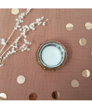 Petits photophores rose gold x4