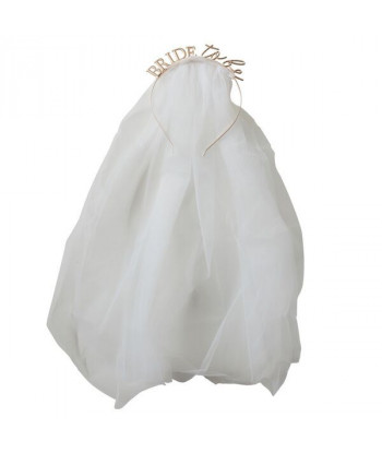 Serre-tête EVJF avec voile