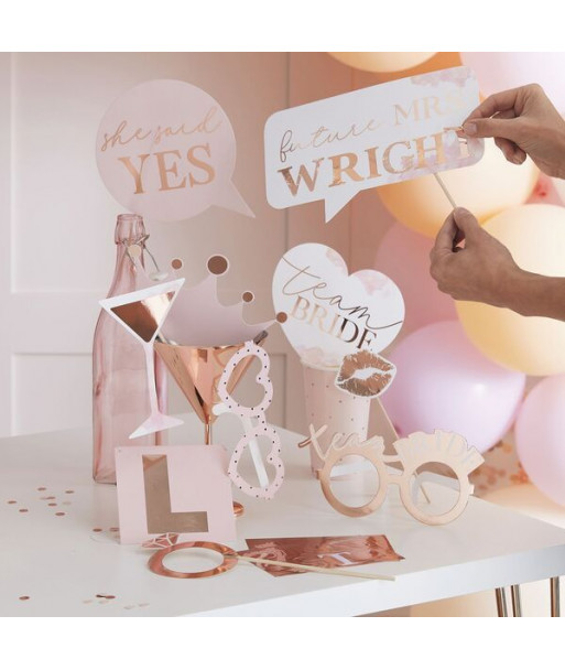 accessoires photobooth EVJF personnalisable