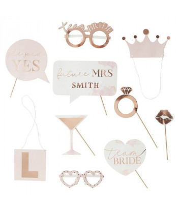 accessoires photobooth EVJF personnalisable