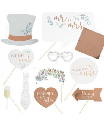 Photobooth mariage Personnalisable - Rose gold