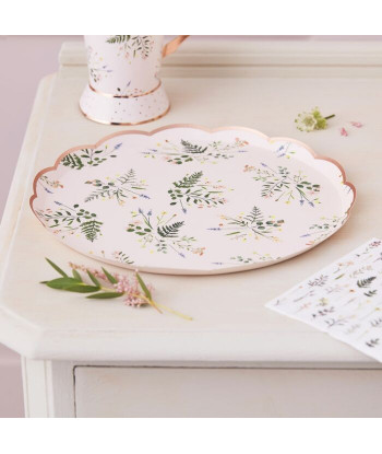 Assiettes jetables Liberty (par 8)