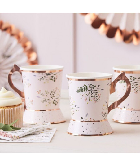 Gobelets rose (par 8)