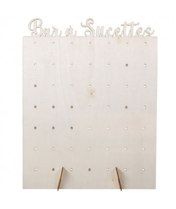 Présentoir bar à sucettes