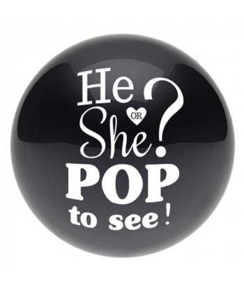 Ballon confetti Gender Reveal - 60 cm