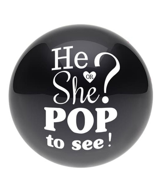 Ballon confetti Gender Reveal - 60 cm