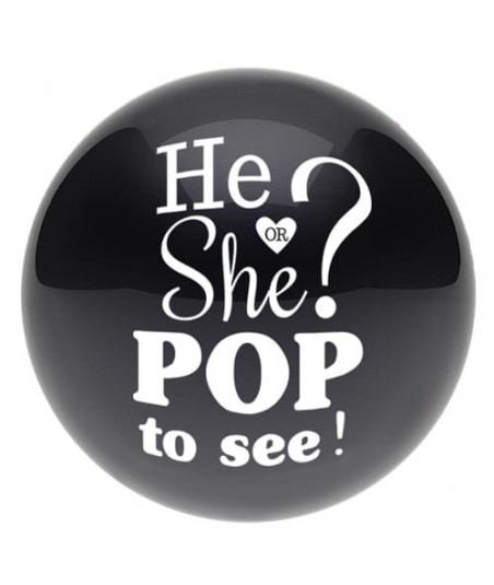 Ballon confetti Gender Reveal - 60 cm