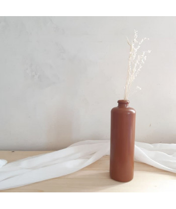 Bouteille vase terracotta - moyen modele