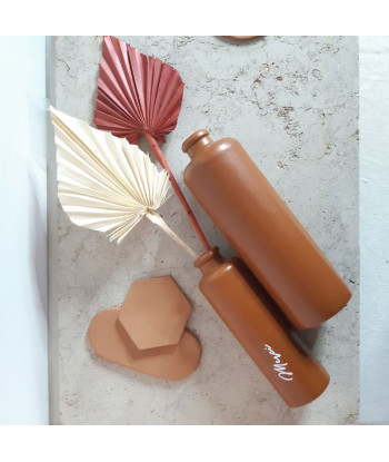 Bouteille vase terracotta - moyen modele