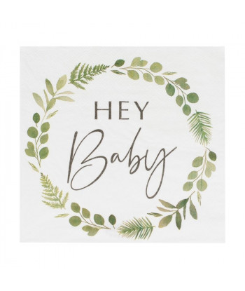 Serviettes jetables Hey Baby 