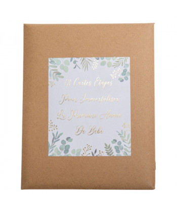 Cartes première année de bébé