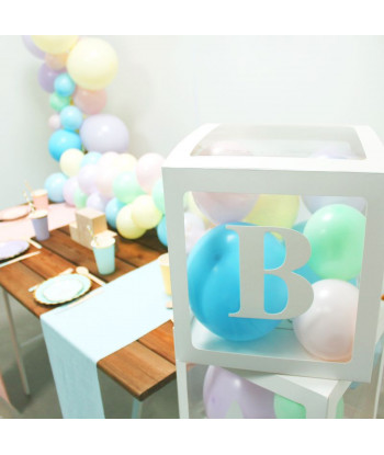 4 Cubes Baby Ballons