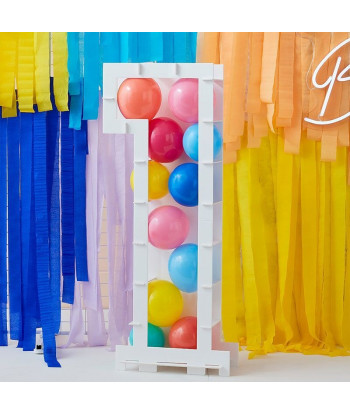 Structure pour ballons chiffre 