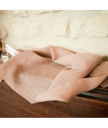 Chemin de table mousseline Vieux Rose