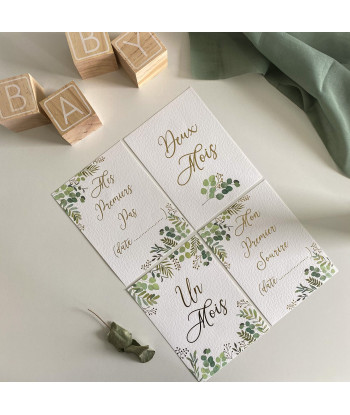 Cubes en bois babyshower