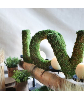 Lettre love en mousse 20 cm