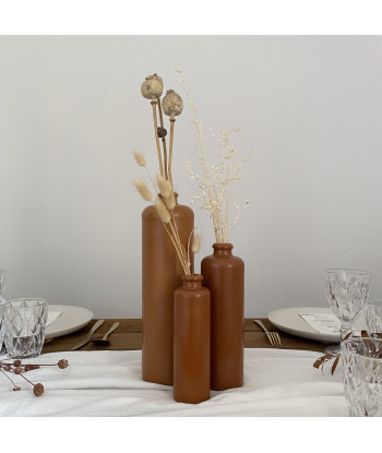 Vase bouteille terracotta - grand modèle