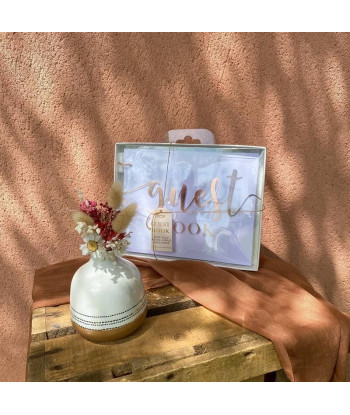 Livre d'or en plexiglas transparent