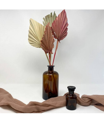 Bouteille en verre ambré