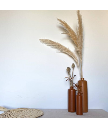 Bouteille vase terracotta - moyen modele