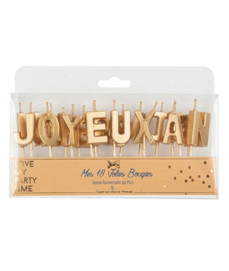 Bougies d'anniversaire