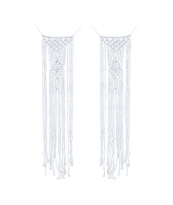 Décoration de chaise macramé