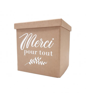 Urne kraft et blanche