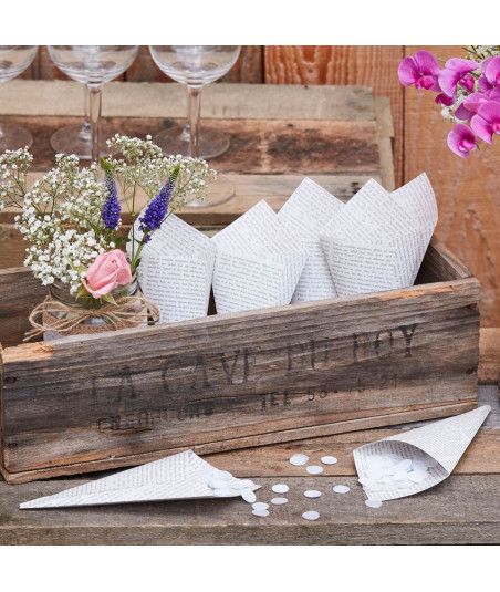 Cornet imprimés journal