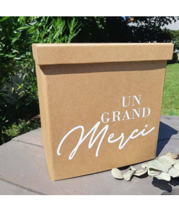 Urne kraft "un grand merci"